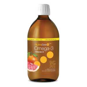 NutraSea Omega 3 + Vitamin D Grapefruit Tangerine 500mL